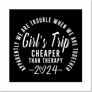 Girls Trip Cheaper Than Therapy 2024 Posters and Art